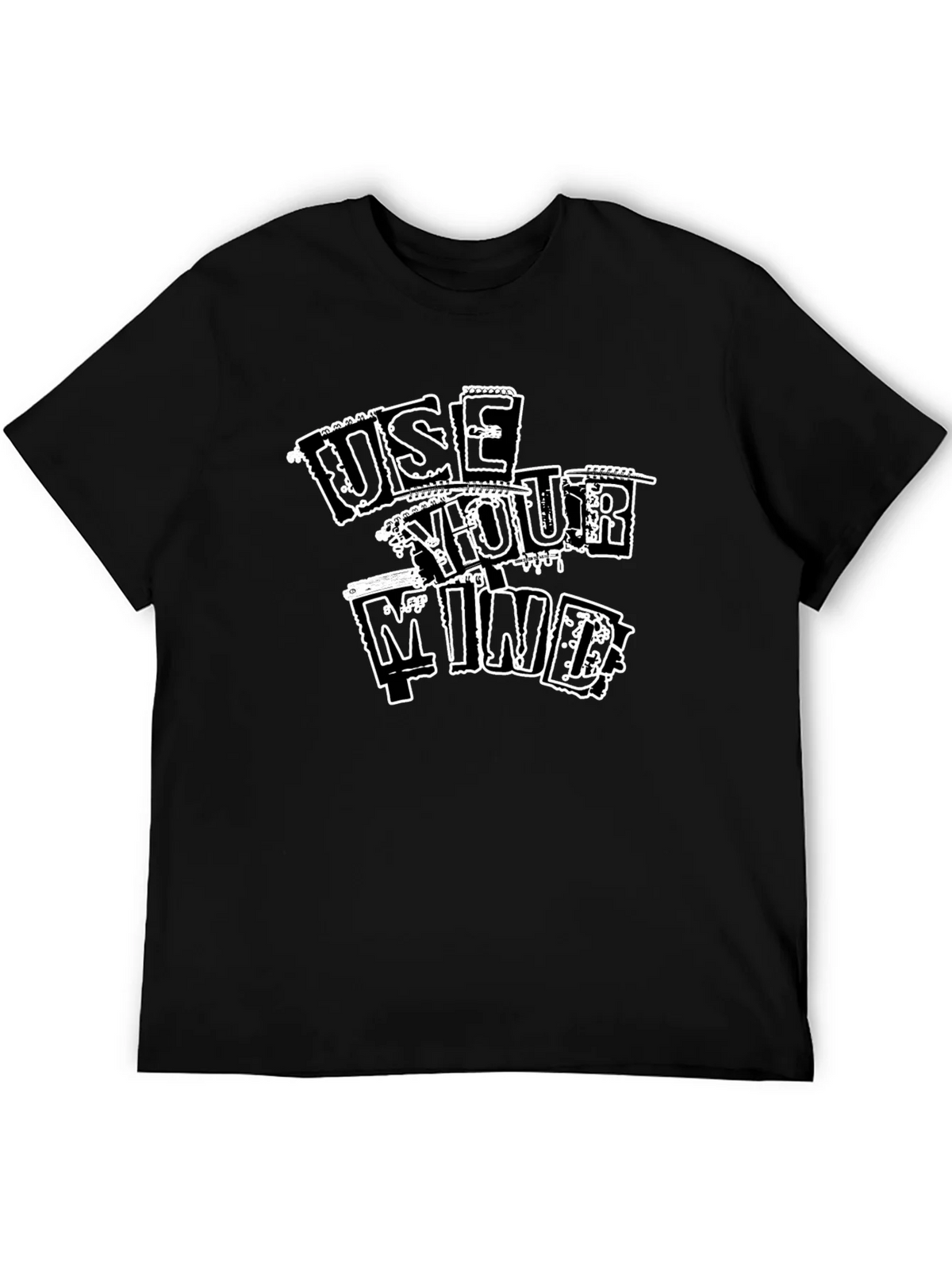 Use Your Mind Graphic T-Shirt - Black product image 5
