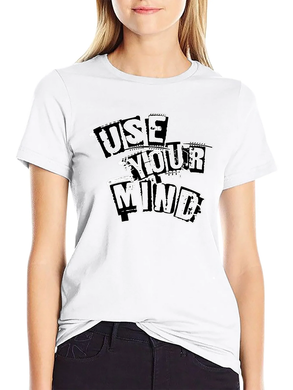 Use Your Mind Graphic T-Shirt - Black product image 8