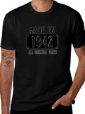 Made in 1942 All Original Parts T-Shirt product image 1