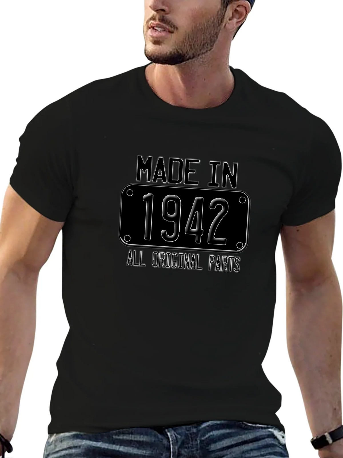 Made in 1942 All Original Parts T-Shirt product image 6