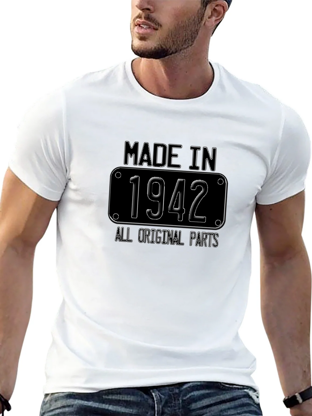 Made in 1942 All Original Parts T-Shirt product image 12