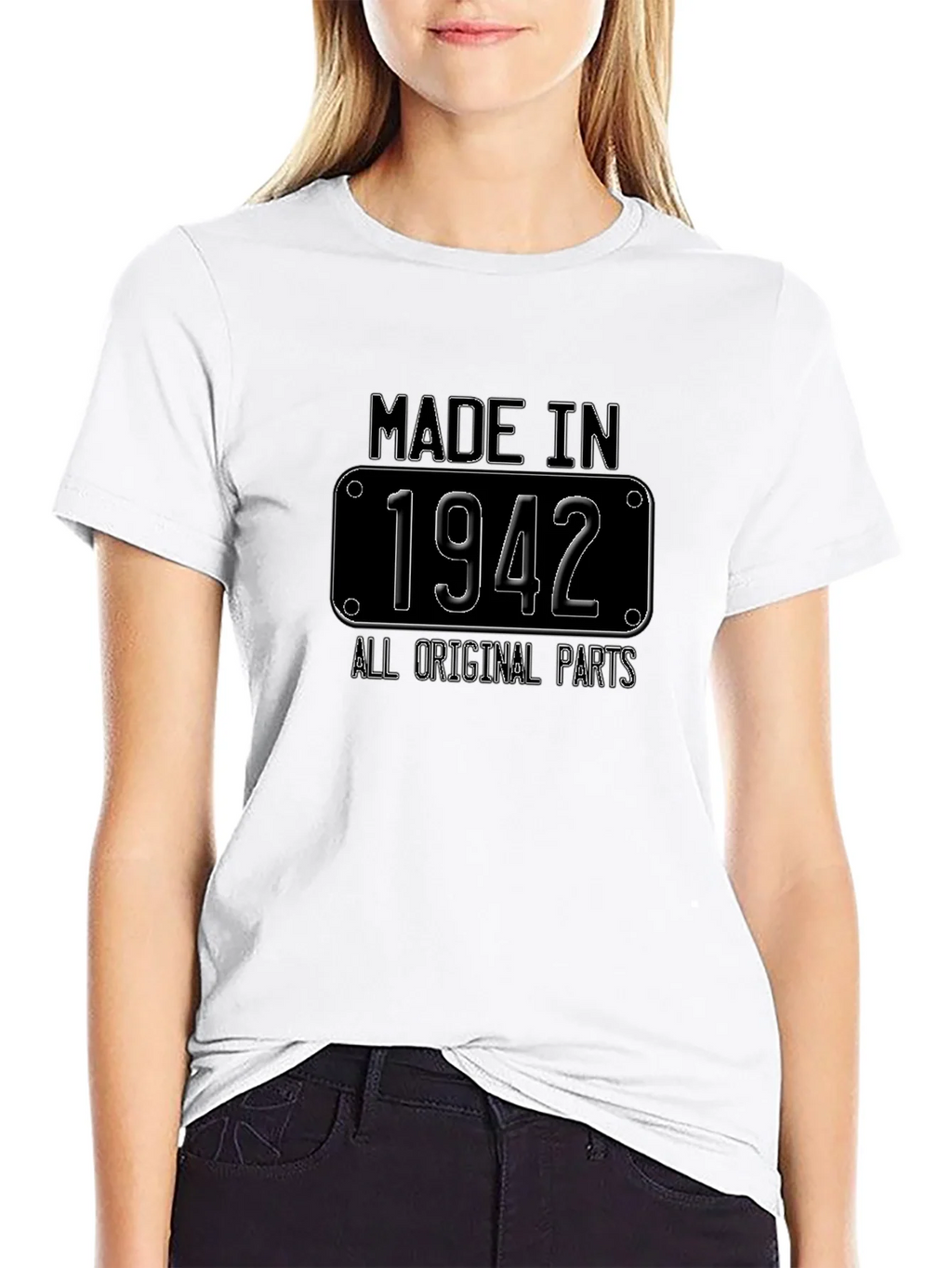 Made in 1942 All Original Parts T-Shirt product image 8