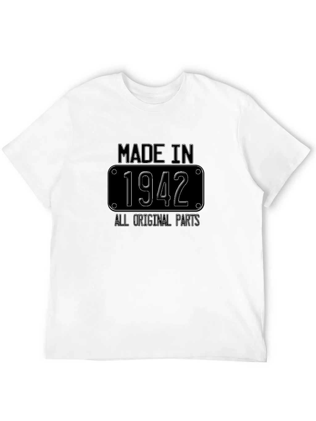 Made in 1942 All Original Parts T-Shirt product image 11