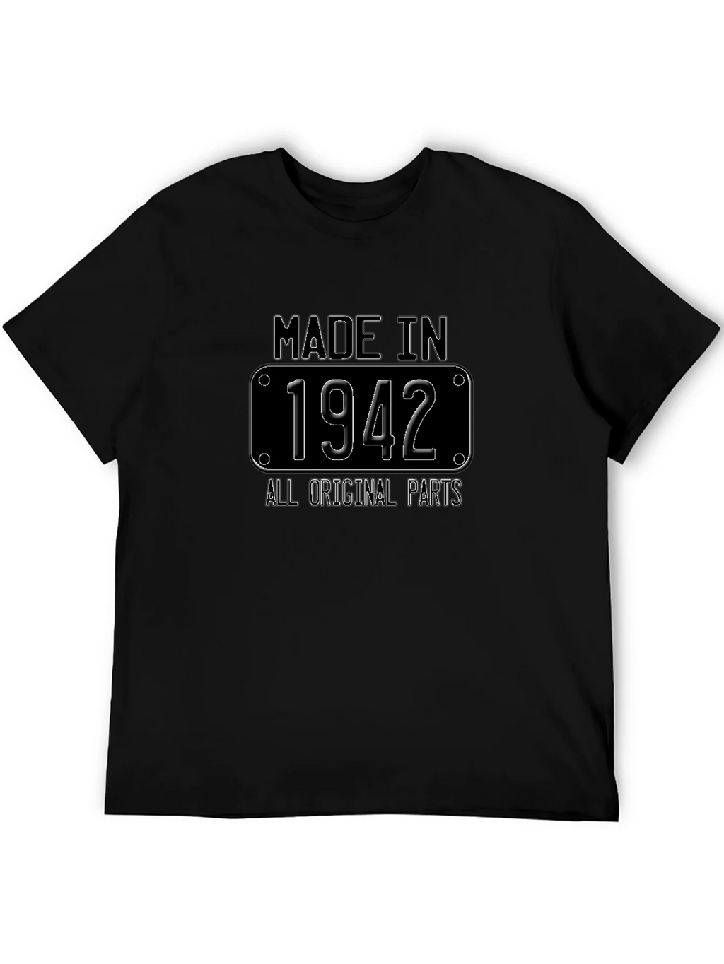 Made in 1942 All Original Parts T-Shirt product image 5