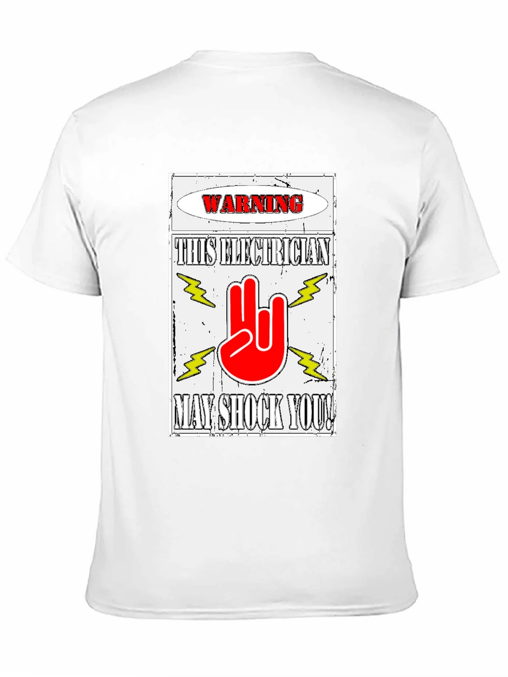 Warning Electrician T-Shirt May Shock You product image 10