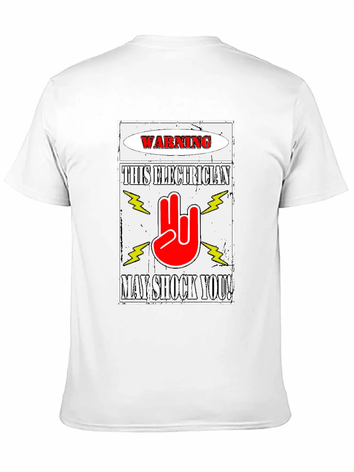 Warning Electrician T-Shirt May Shock You product image 10