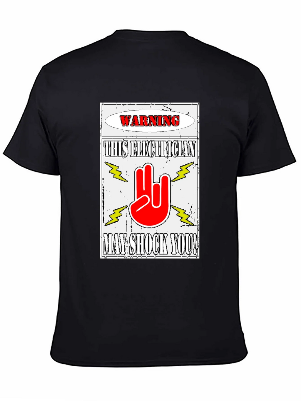 Warning Electrician T-Shirt May Shock You product image 4