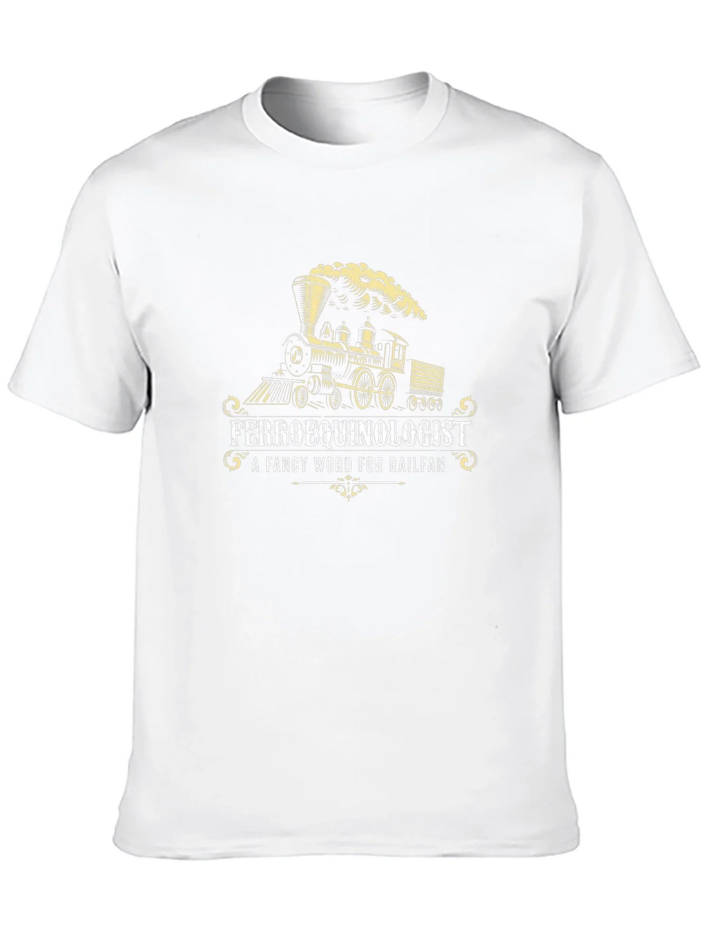 Ferroequinologist Railfan Train T-Shirt product image 9