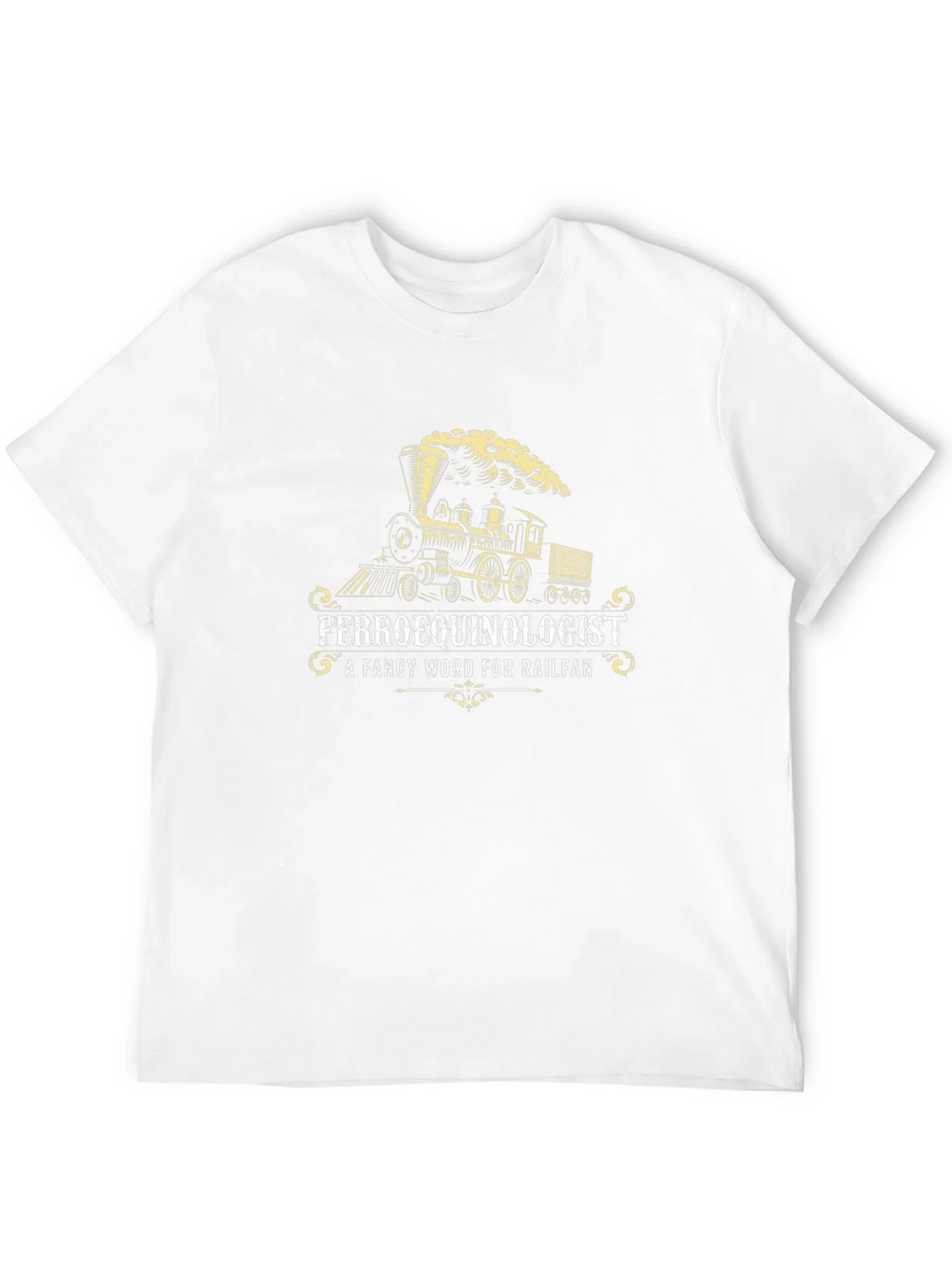 Ferroequinologist Railfan Train T-Shirt product image 11