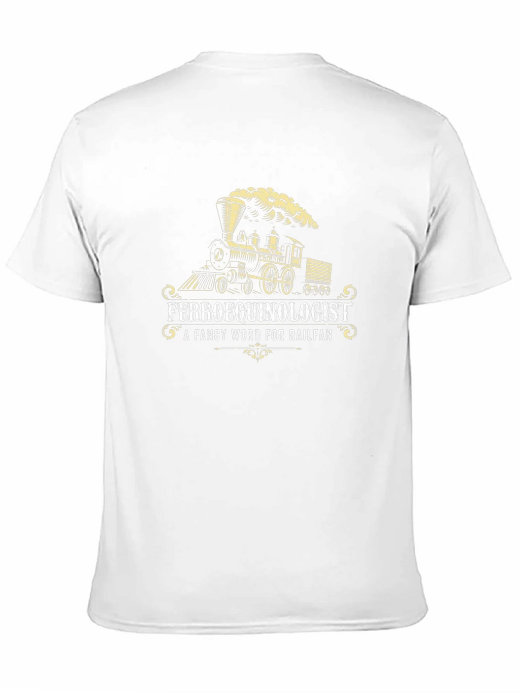 Ferroequinologist Railfan Train T-Shirt product image 10