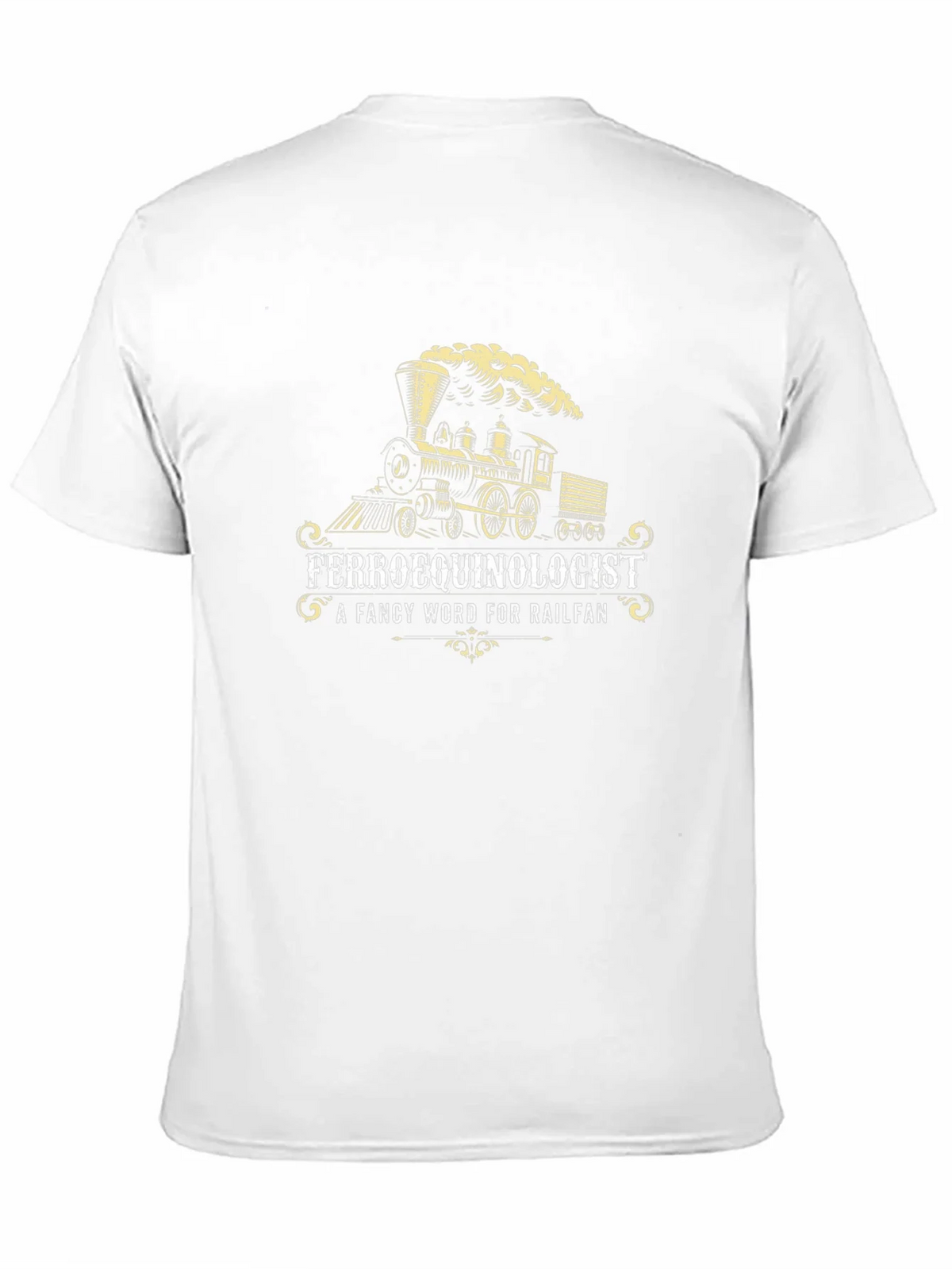 Ferroequinologist Railfan Train T-Shirt product image 10
