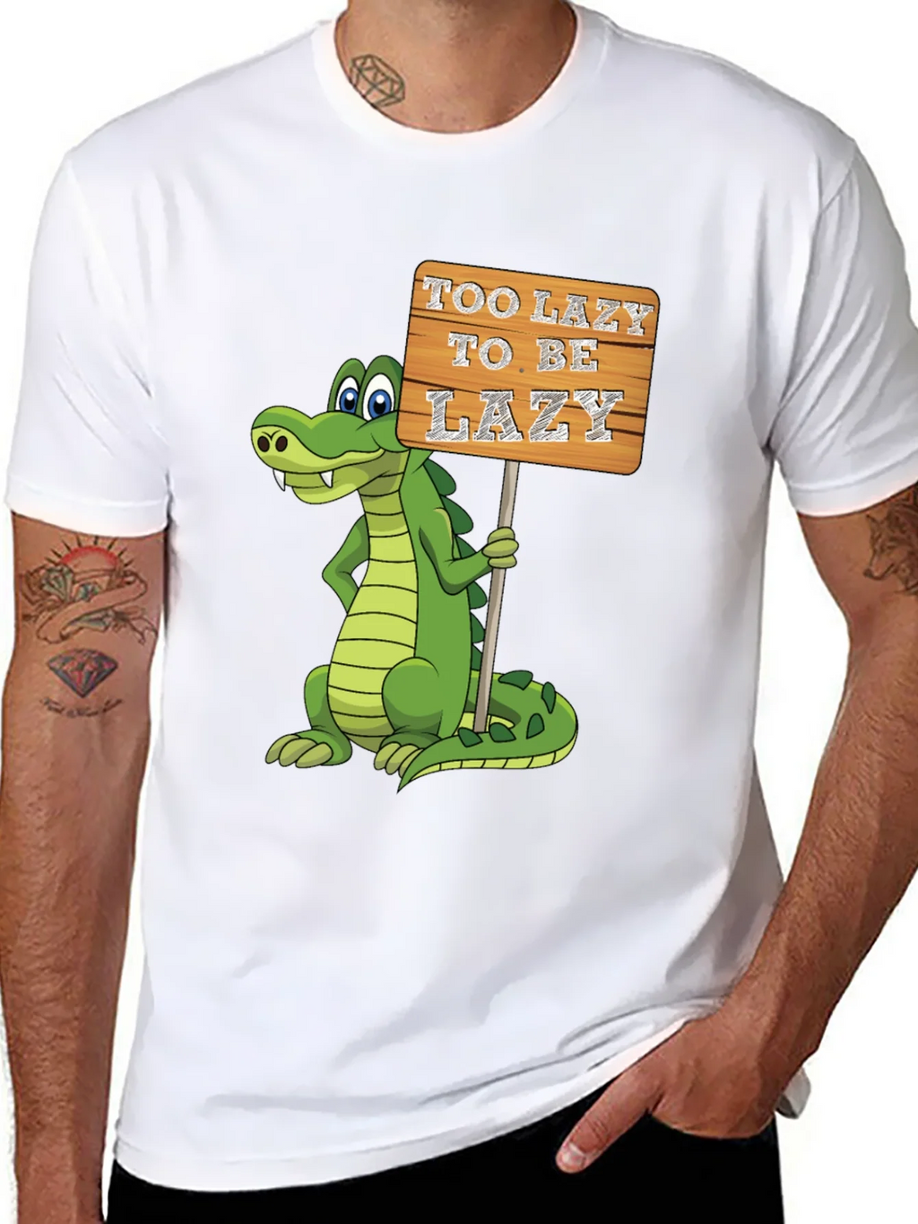 Too Lazy To Be Gator T-Shirt product image 7