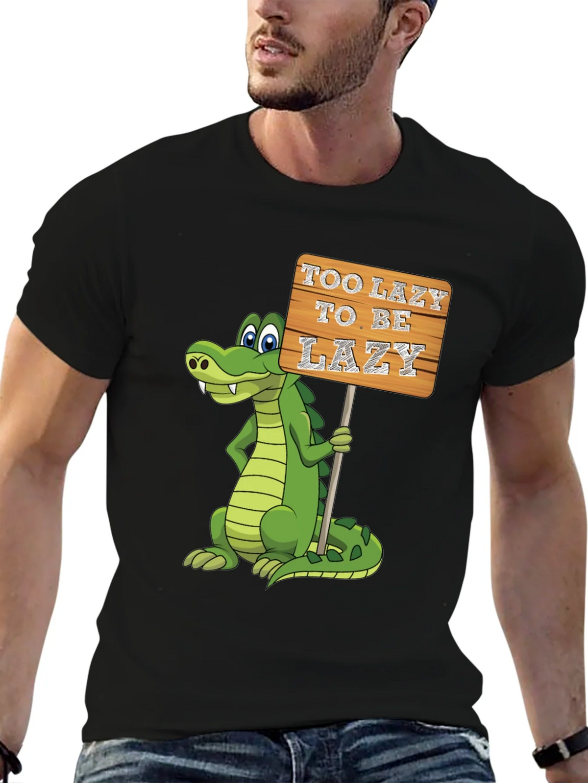 Too Lazy To Be Gator T-Shirt product image 6