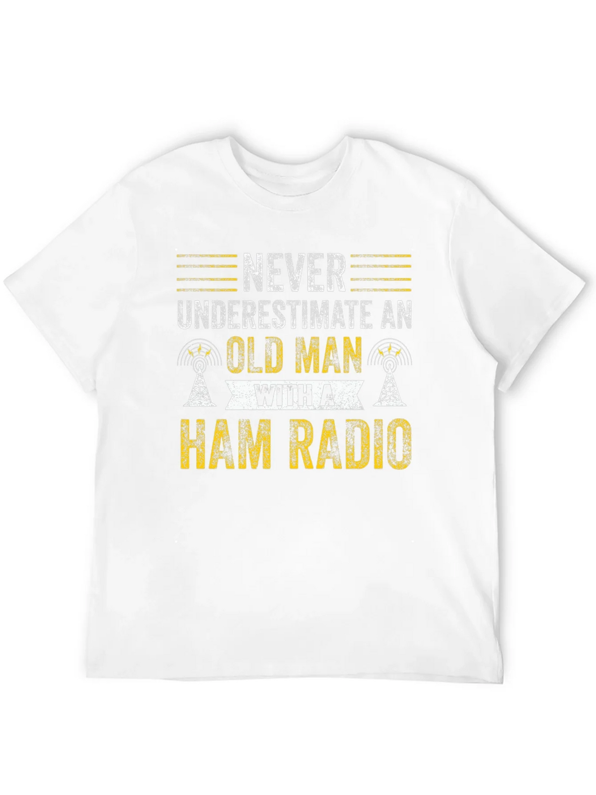 Ham Radio Old Man T-Shirt product image 11