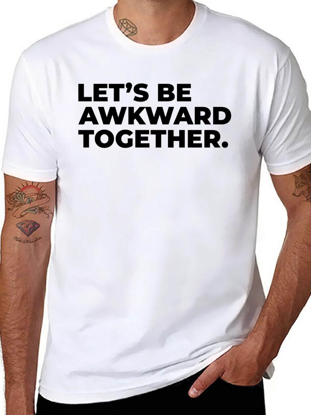 Awkward Together Graphic Tee - Soft Cotton Comfort product image 7