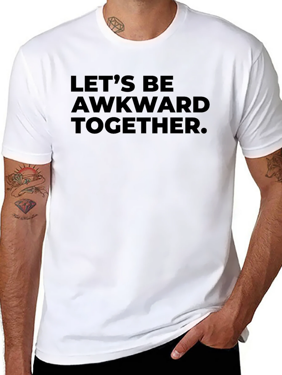 Awkward Together Graphic Tee - Soft Cotton Comfort product image 7