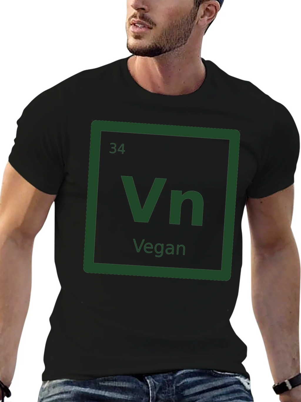 Vegan Element T-Shirt - Periodic Table Style Tee product image 6