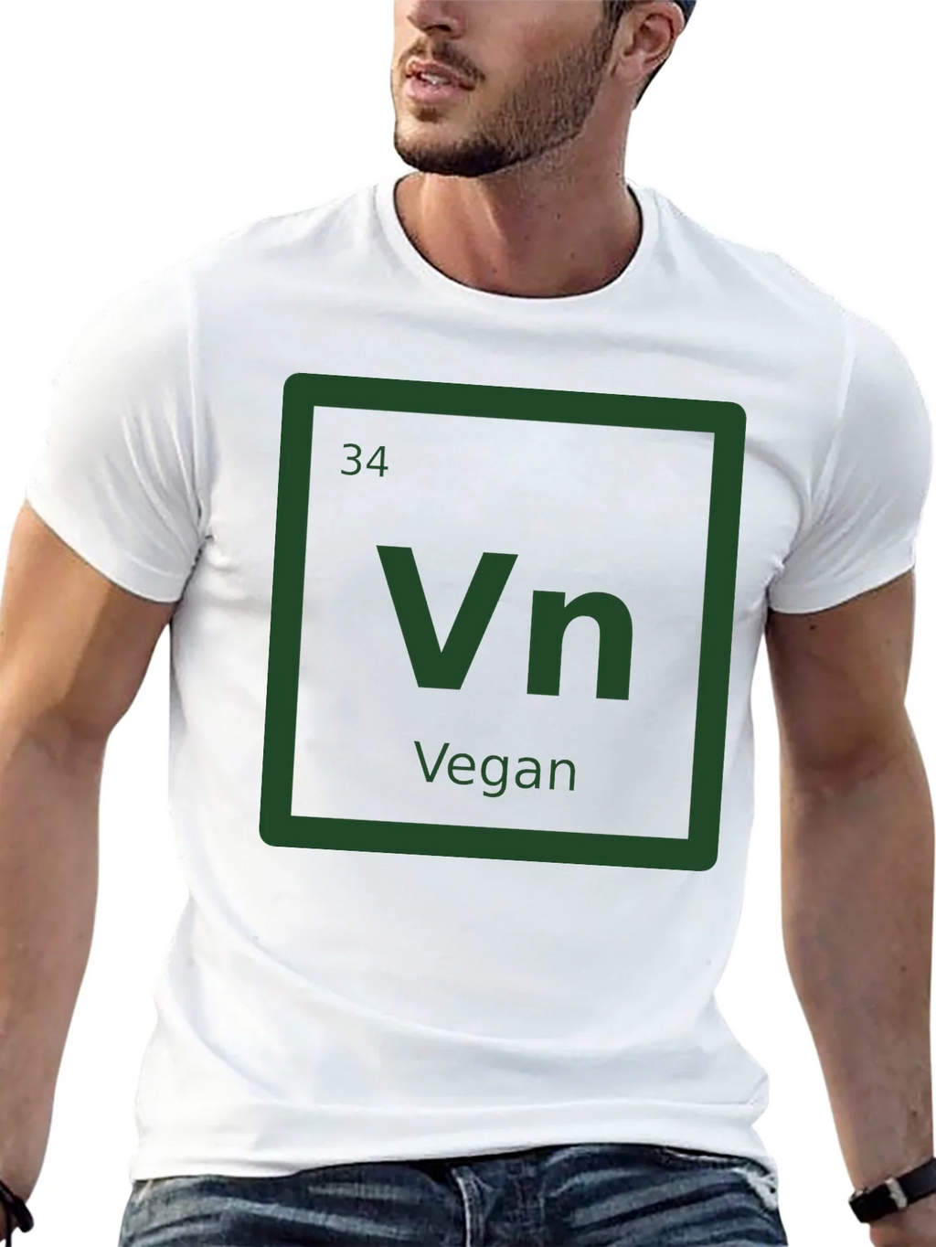 Vegan Element T-Shirt - Periodic Table Style Tee product image 12