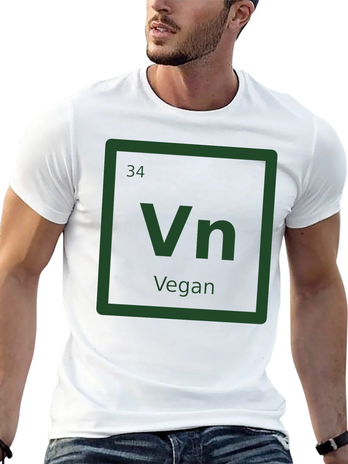 Vegan Element T-Shirt - Periodic Table Style Tee product image 12