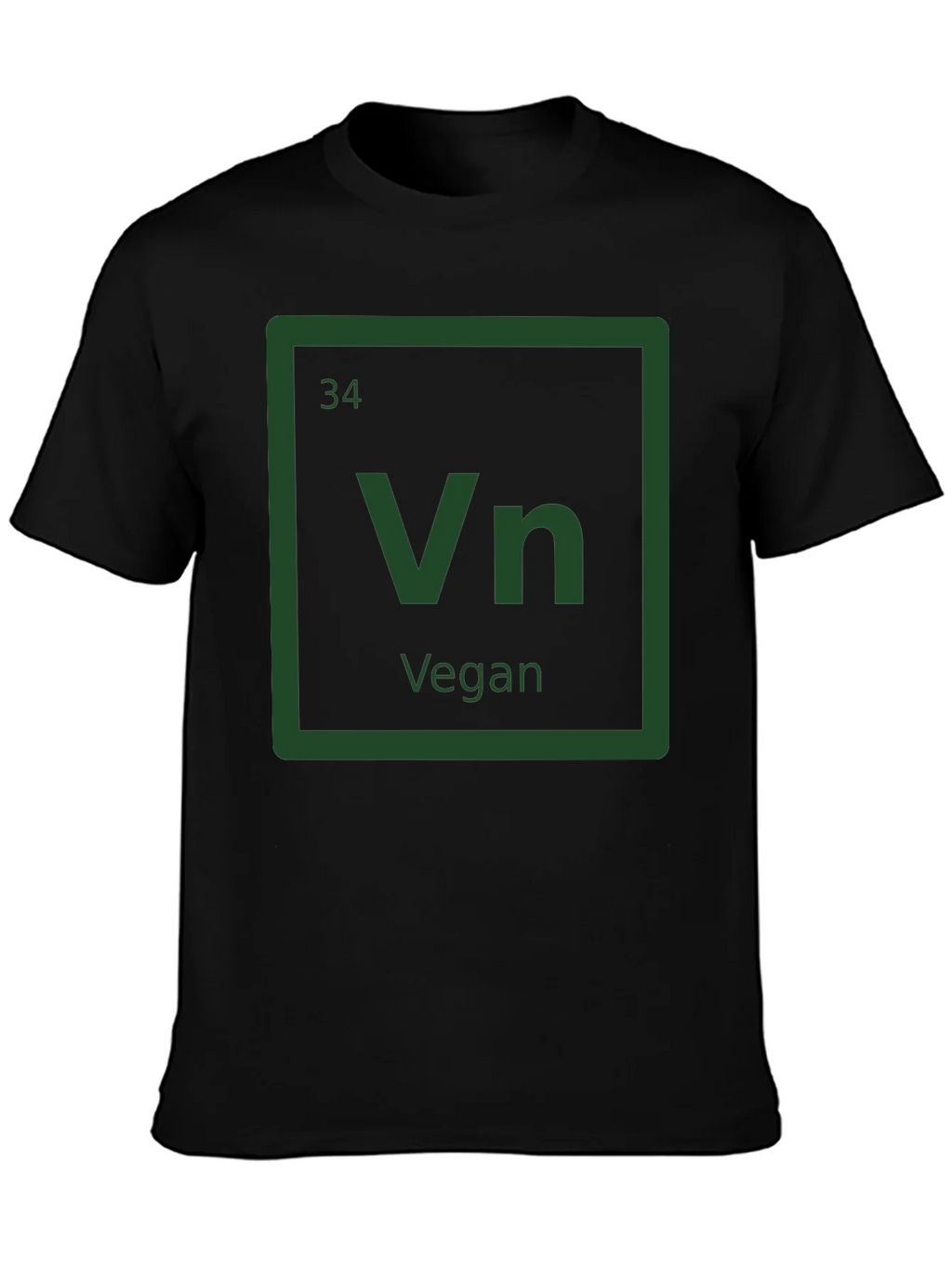Vegan Element T-Shirt - Periodic Table Style Tee product image 3