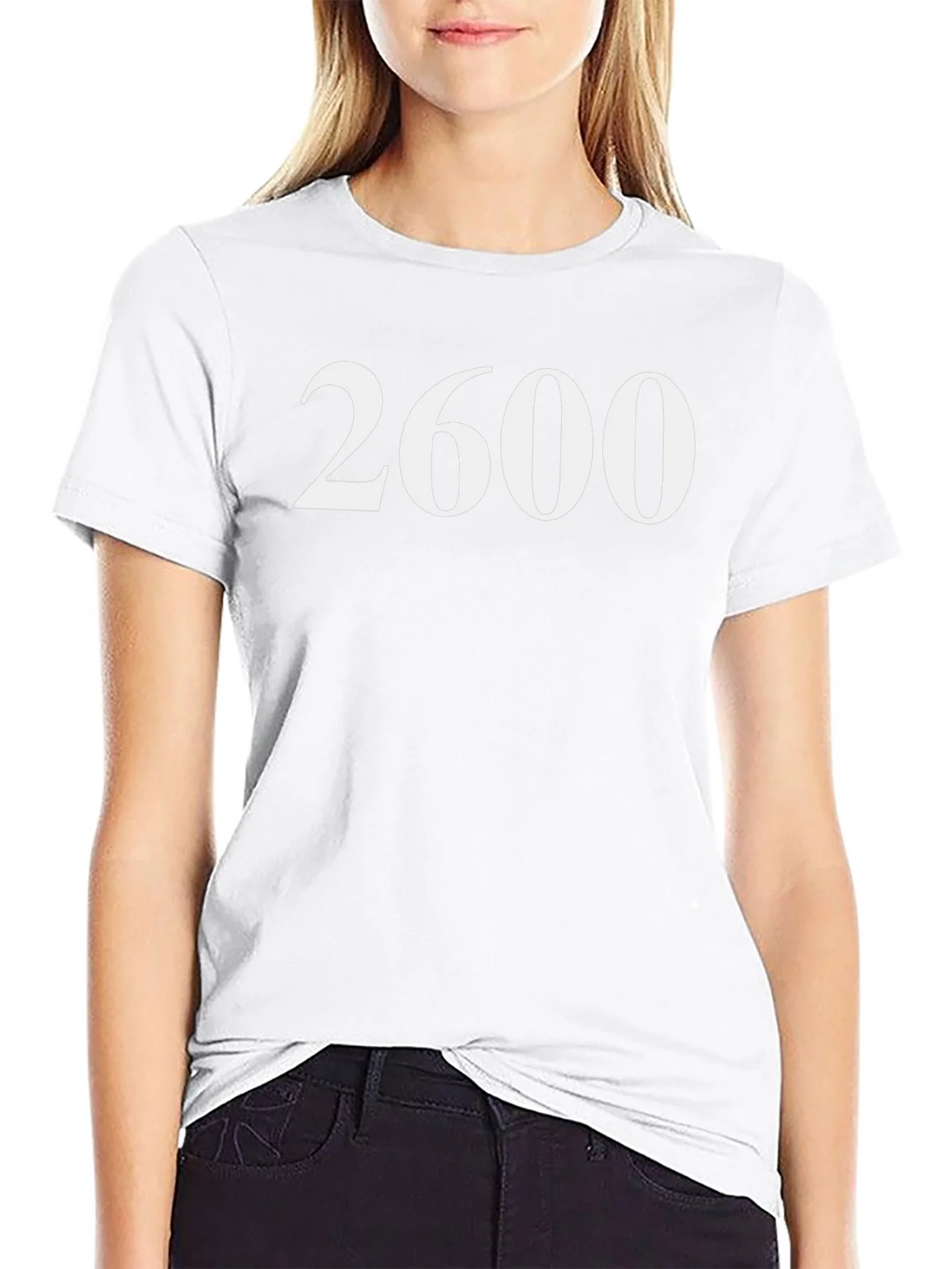 2600 T-Shirt - Bold Number Graphic Tee product image 8