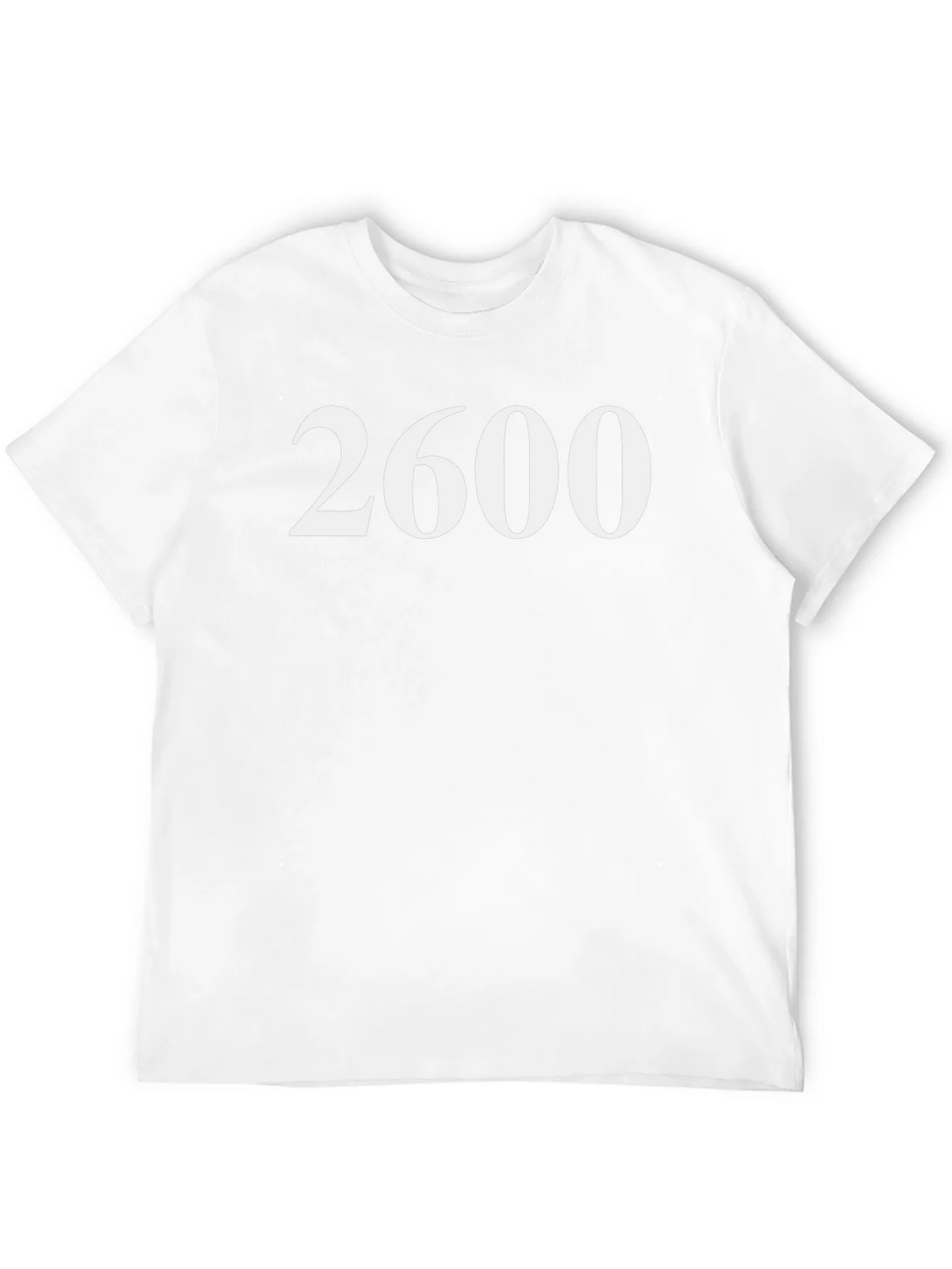 2600 T-Shirt - Bold Number Graphic Tee product image 11