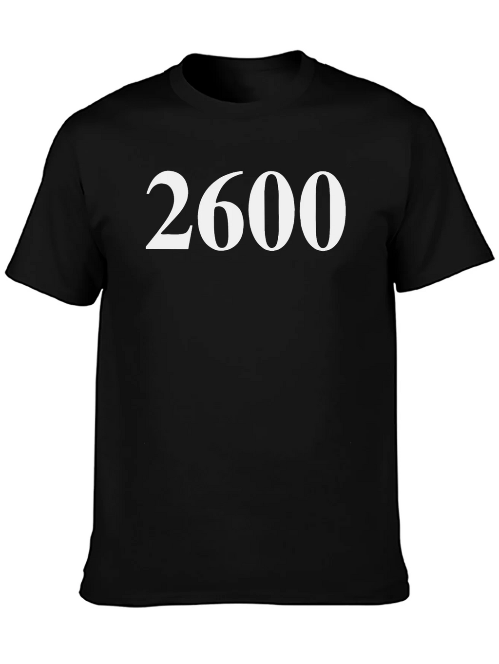 2600 T-Shirt - Bold Number Graphic Tee product image 3