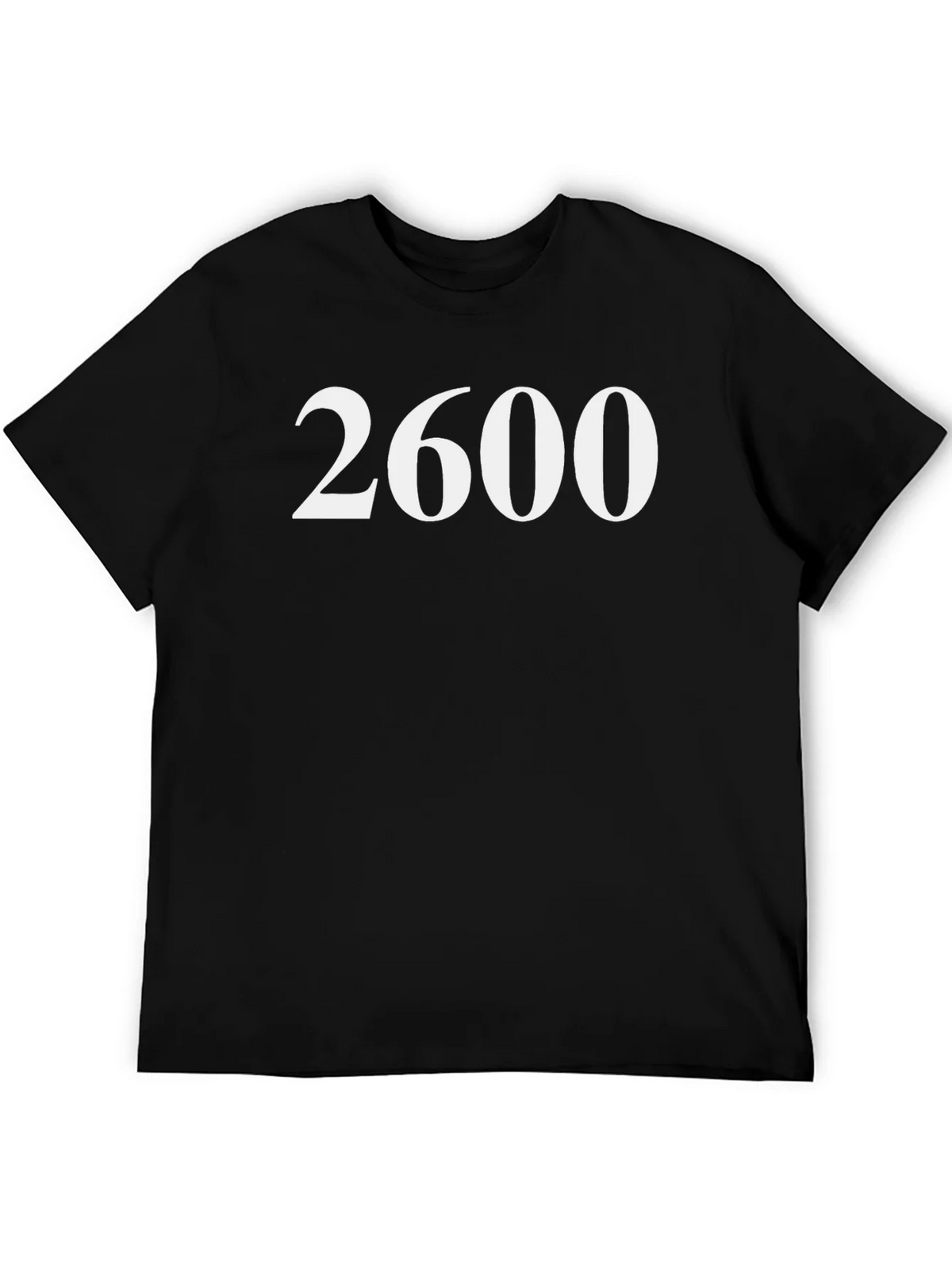 2600 T-Shirt - Bold Number Graphic Tee product image 5