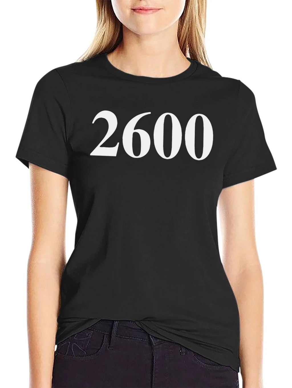 2600 T-Shirt - Bold Number Graphic Tee product image 2