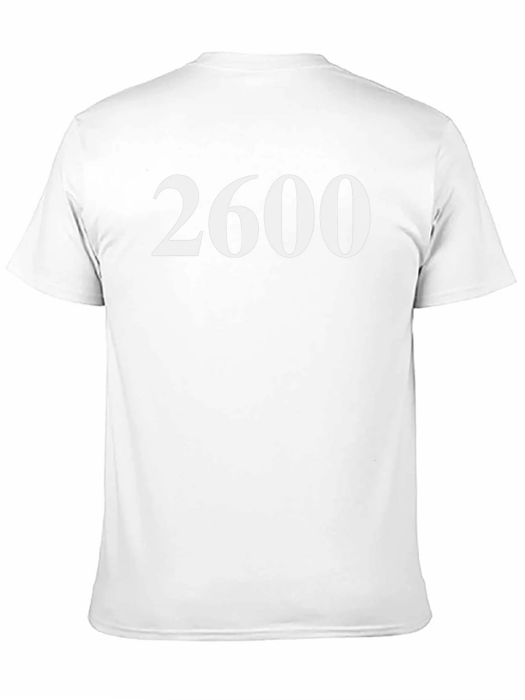 2600 T-Shirt - Bold Number Graphic Tee product image 10