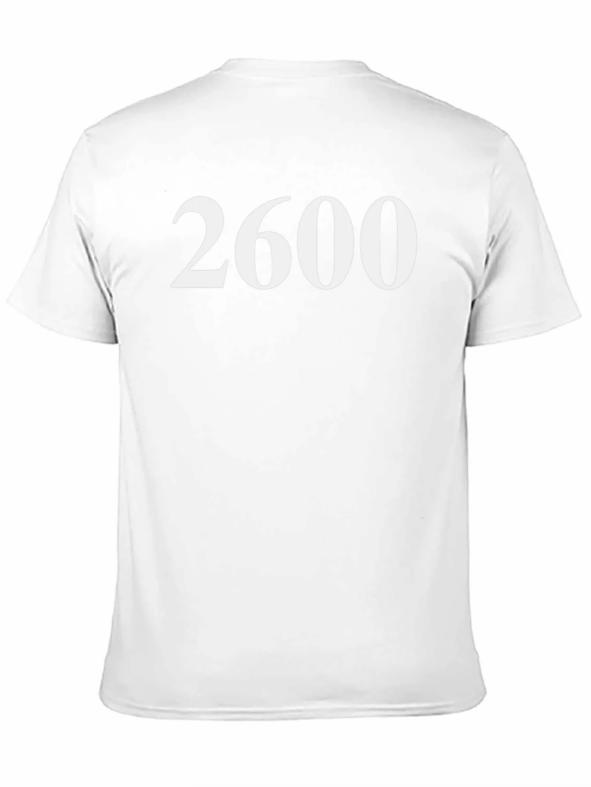 2600 T-Shirt - Bold Number Graphic Tee product image 10