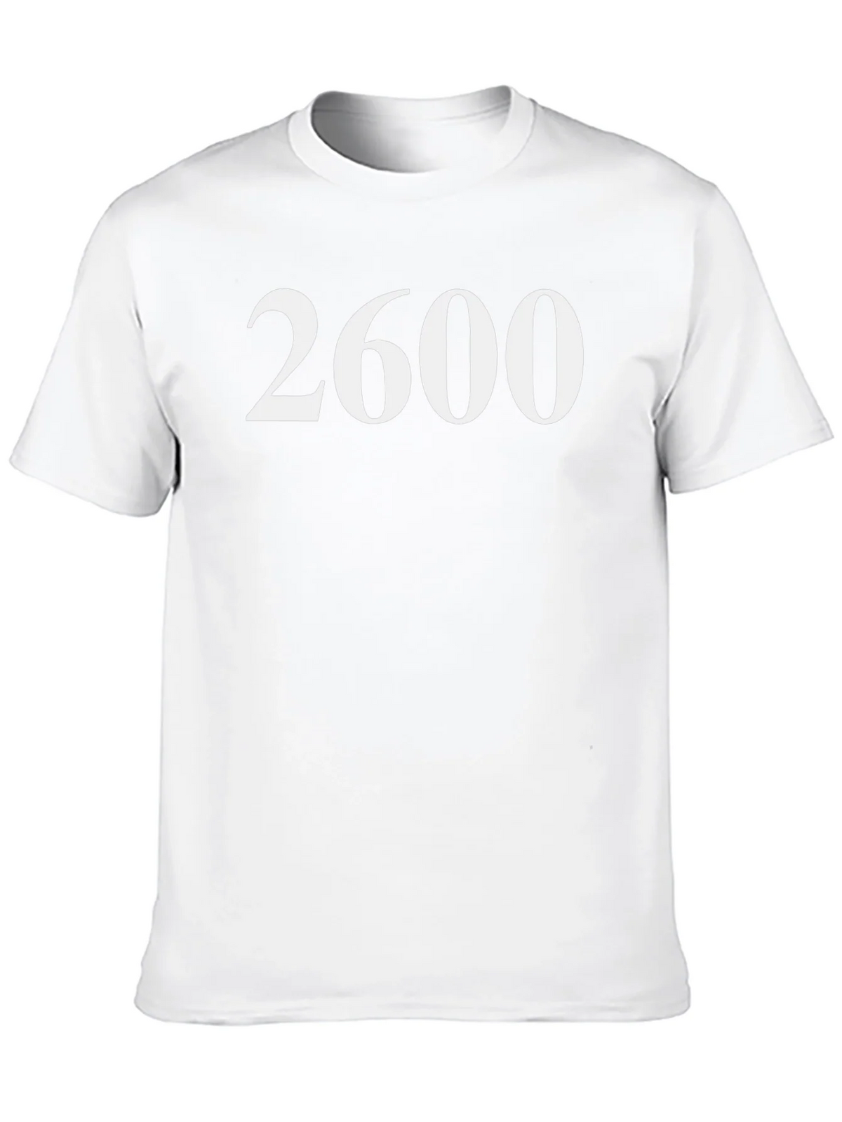 2600 T-Shirt - Bold Number Graphic Tee product image 9