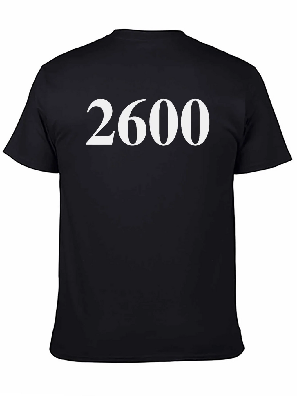 2600 T-Shirt - Bold Number Graphic Tee product image 4