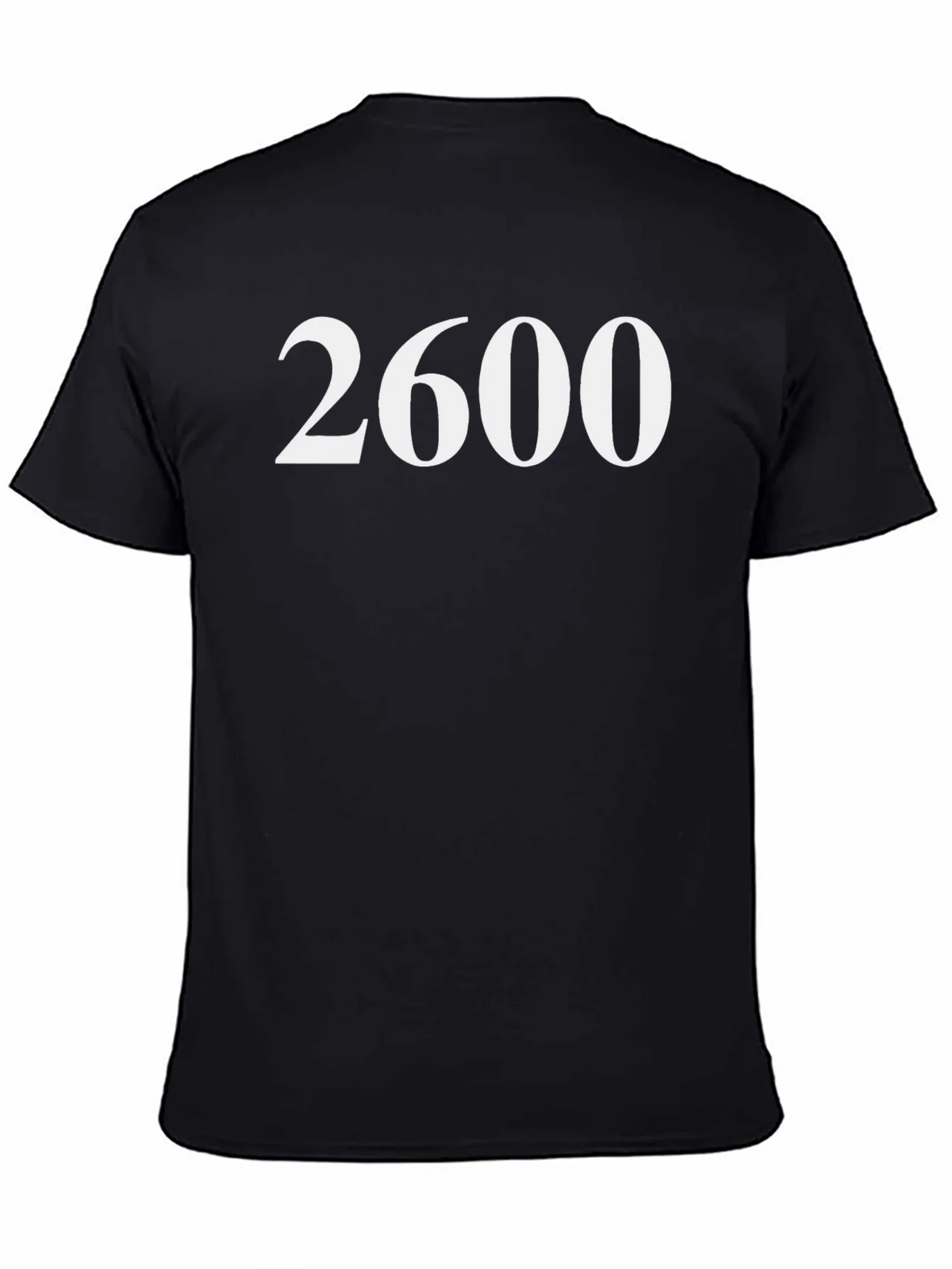 2600 T-Shirt - Bold Number Graphic Tee product image 4