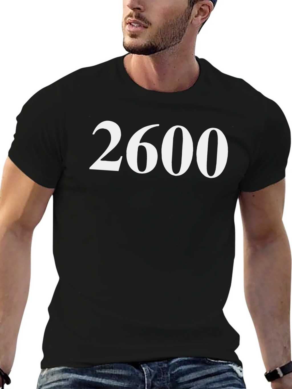 2600 T-Shirt - Bold Number Graphic Tee product image 6