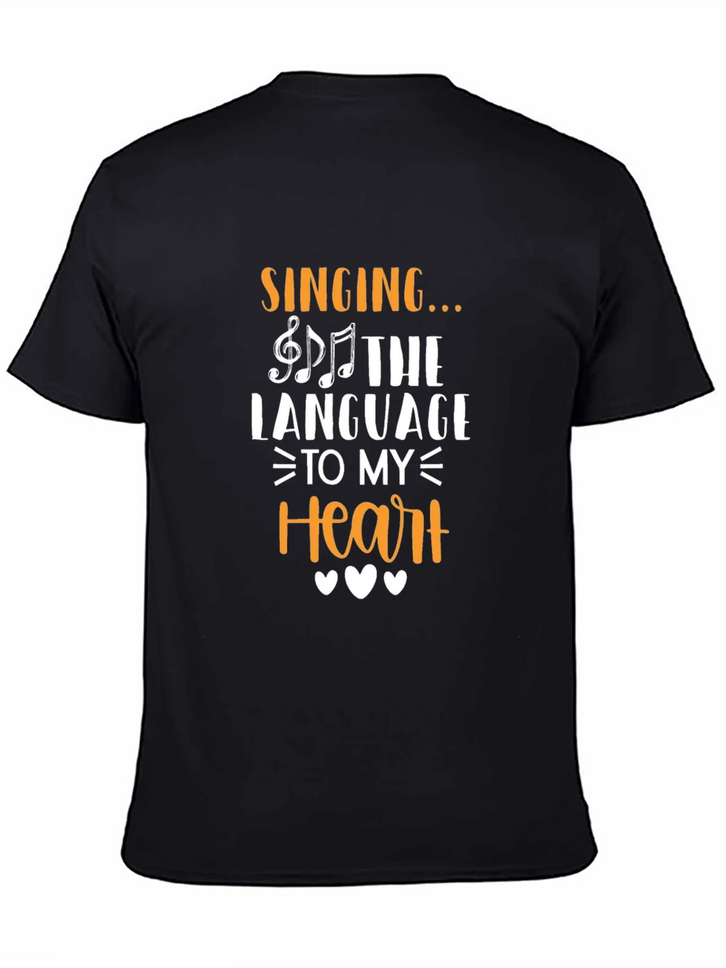 Singing The Language To My Heart T-Shirt product image 4