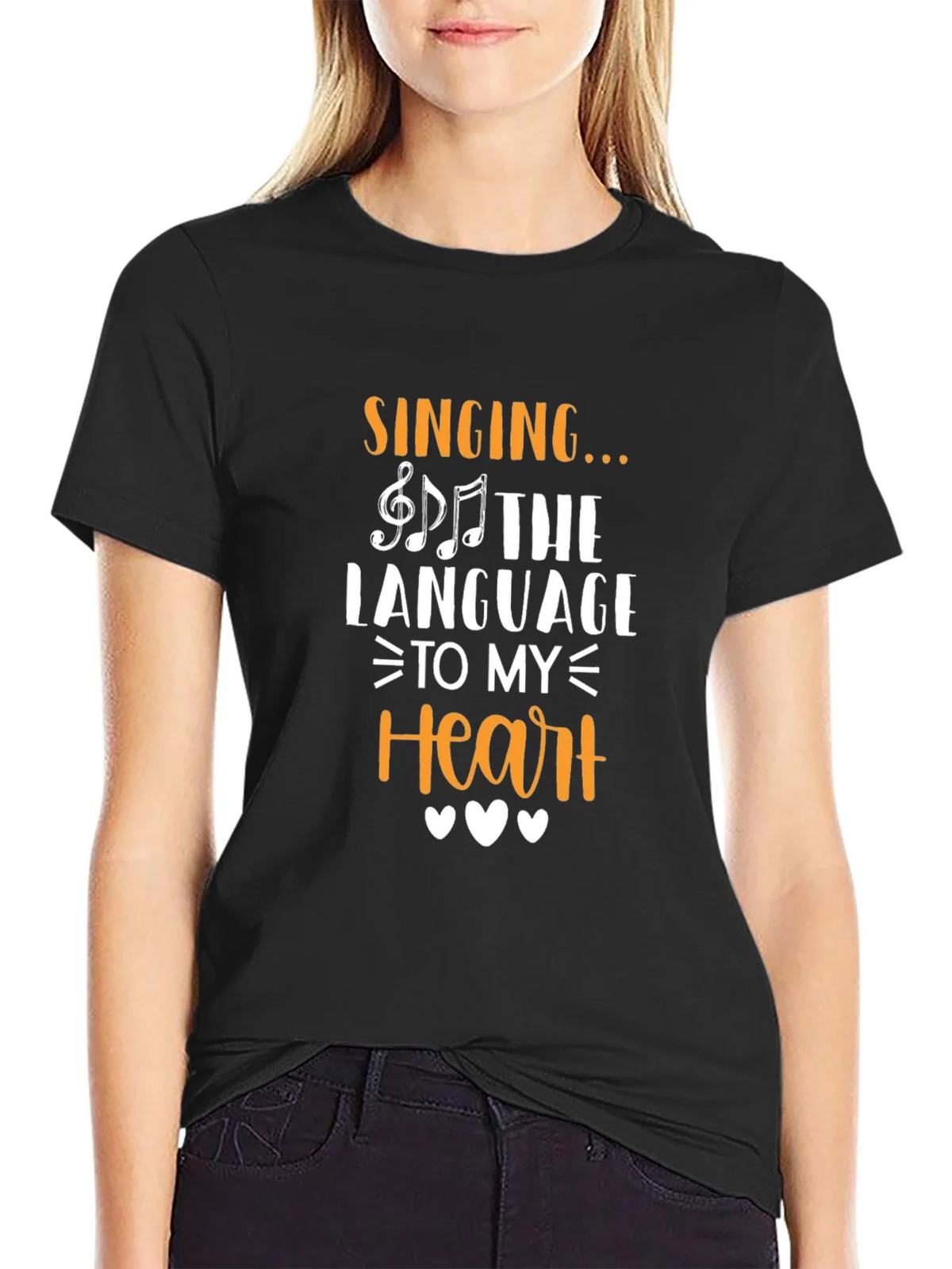 Singing The Language To My Heart T-Shirt product image 2