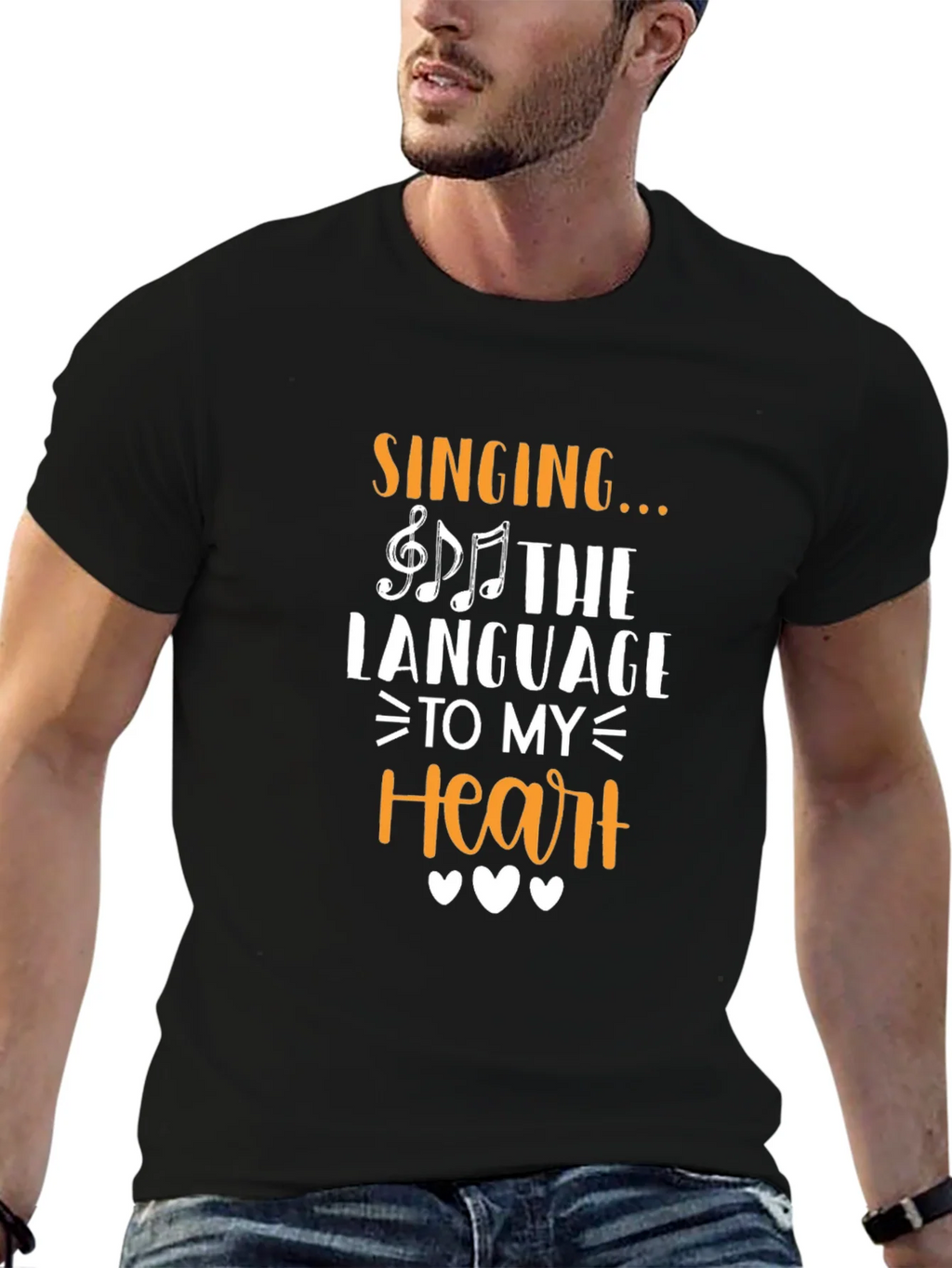 Singing The Language To My Heart T-Shirt product image 6