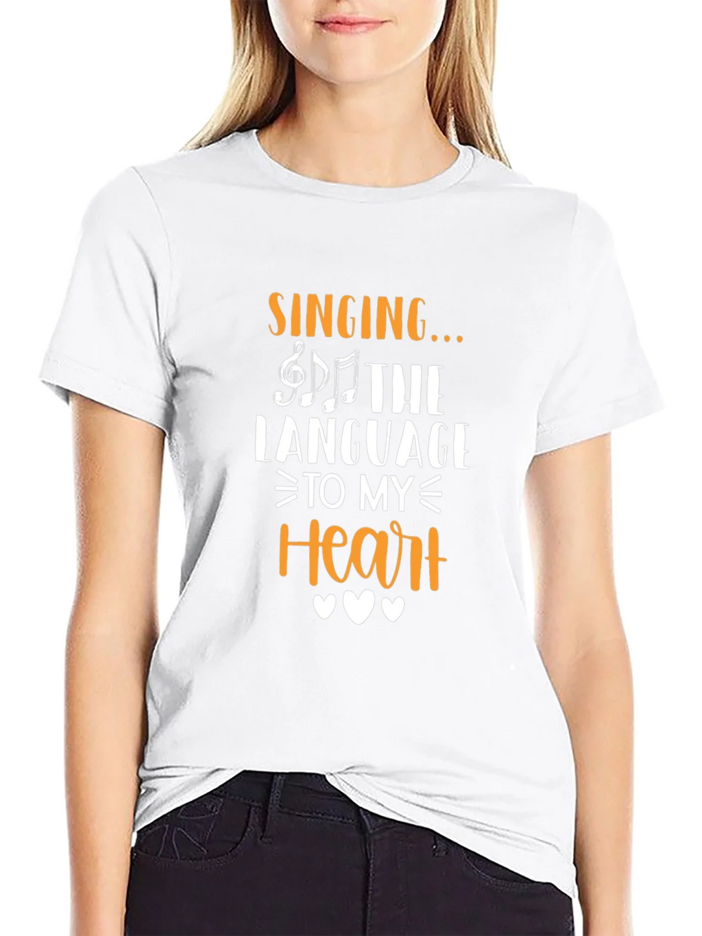 Singing The Language To My Heart T-Shirt product image 8