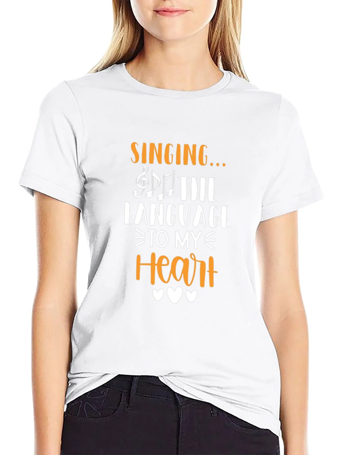 Singing The Language To My Heart T-Shirt product image 8