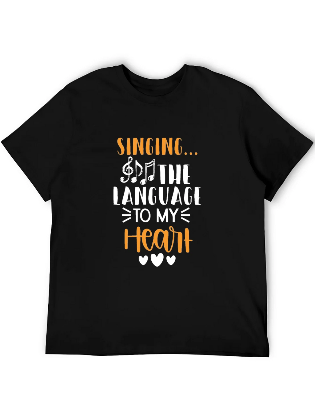 Singing The Language To My Heart T-Shirt product image 5