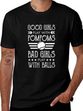 Good Girls vs Bad T-Shirt Funny Novelty Tee product image 1