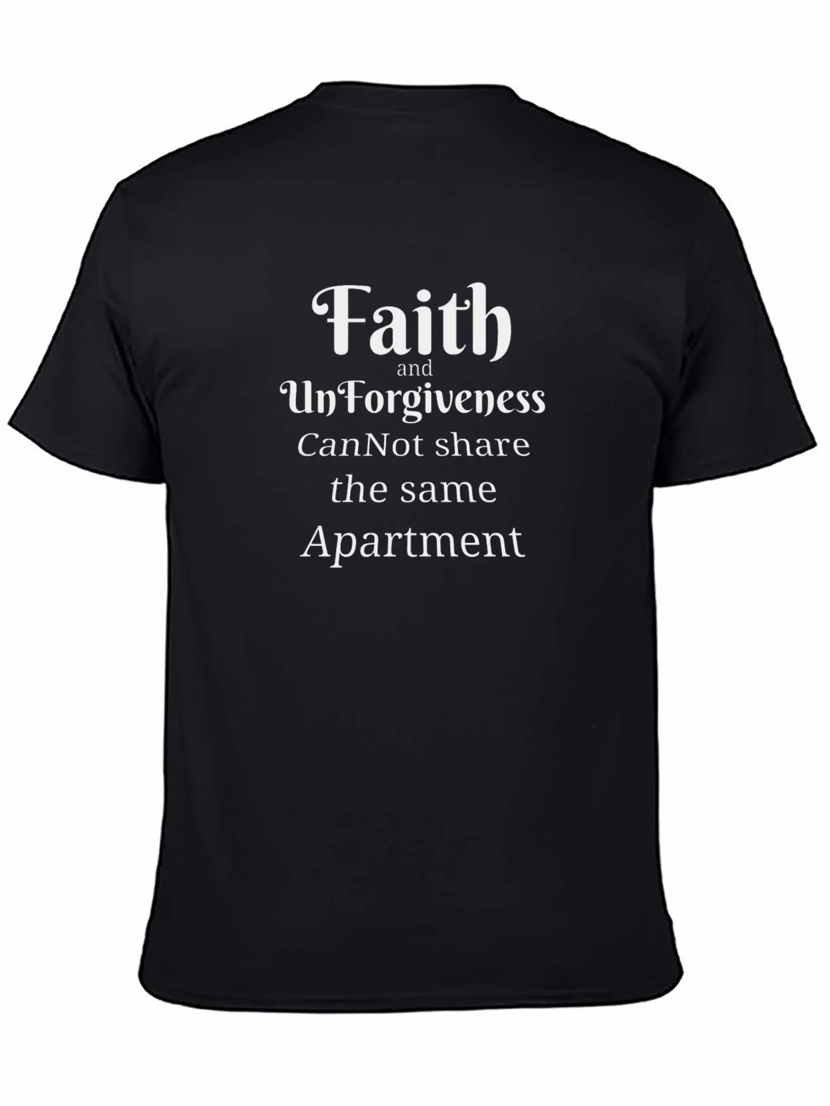 Faith & Forgiveness Graphic T-Shirt - Inspirational Design product image 4