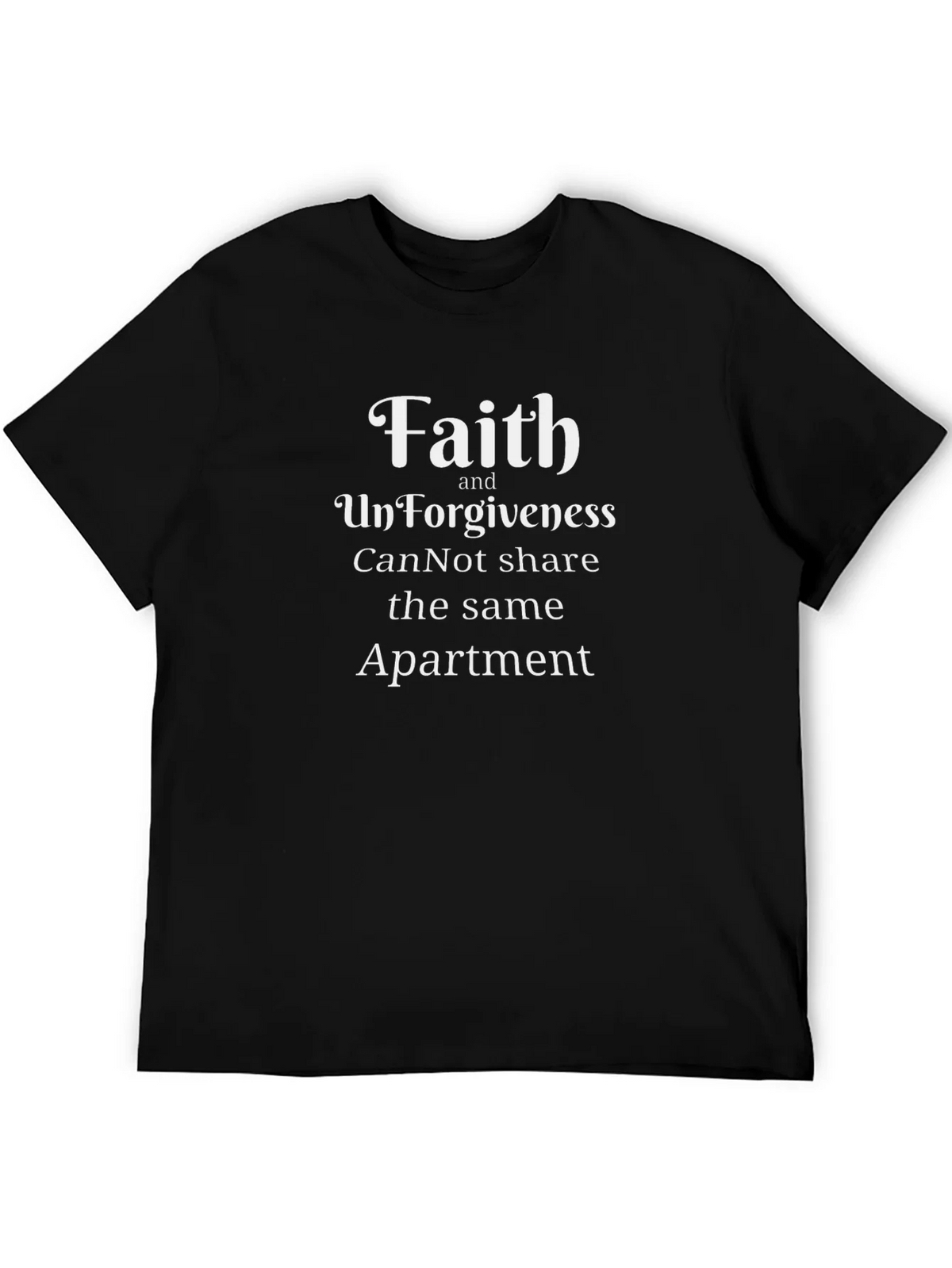 Faith & Forgiveness Graphic T-Shirt - Inspirational Design product image 5