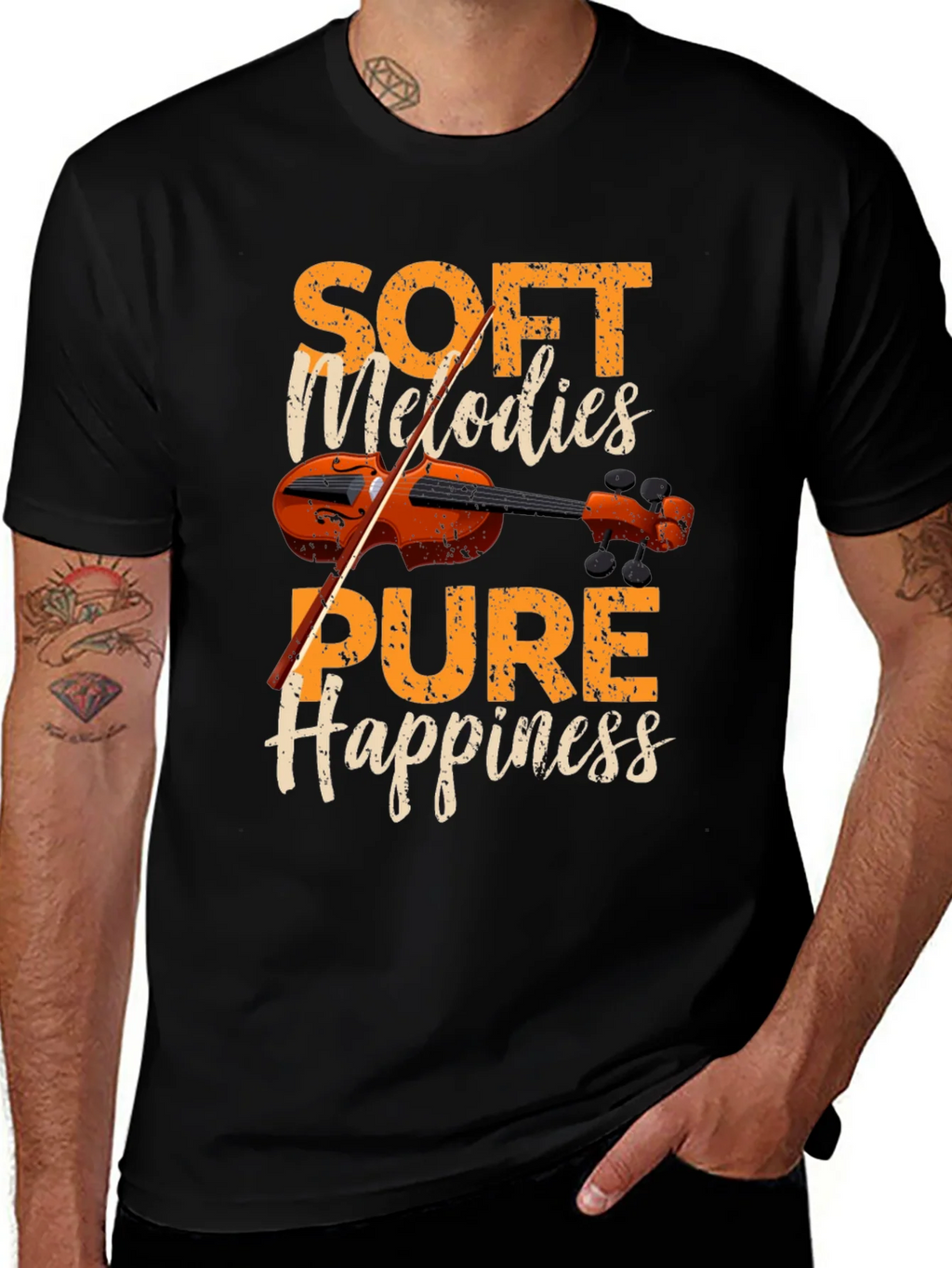 Soft Melodies Pure Happiness Graphic Tee product image 1