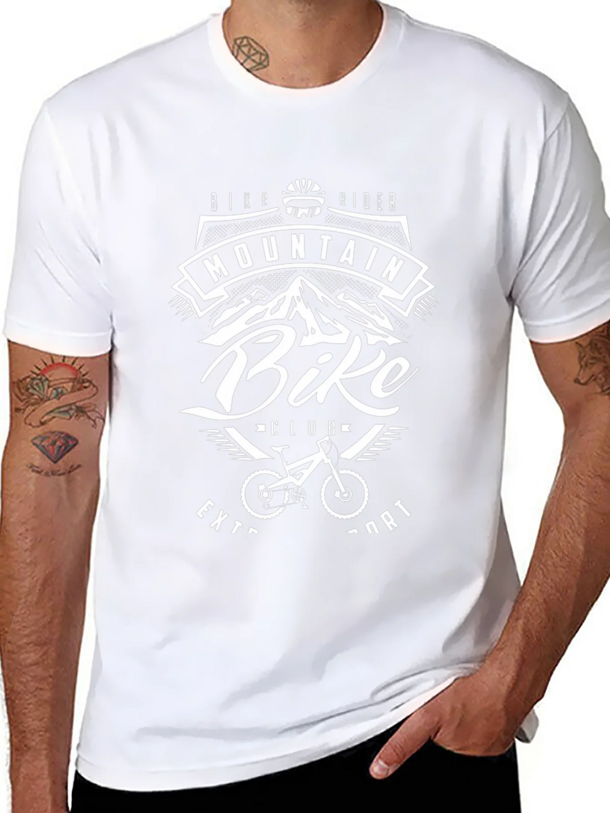 Mountain Bike Club Black T-Shirt product image 7