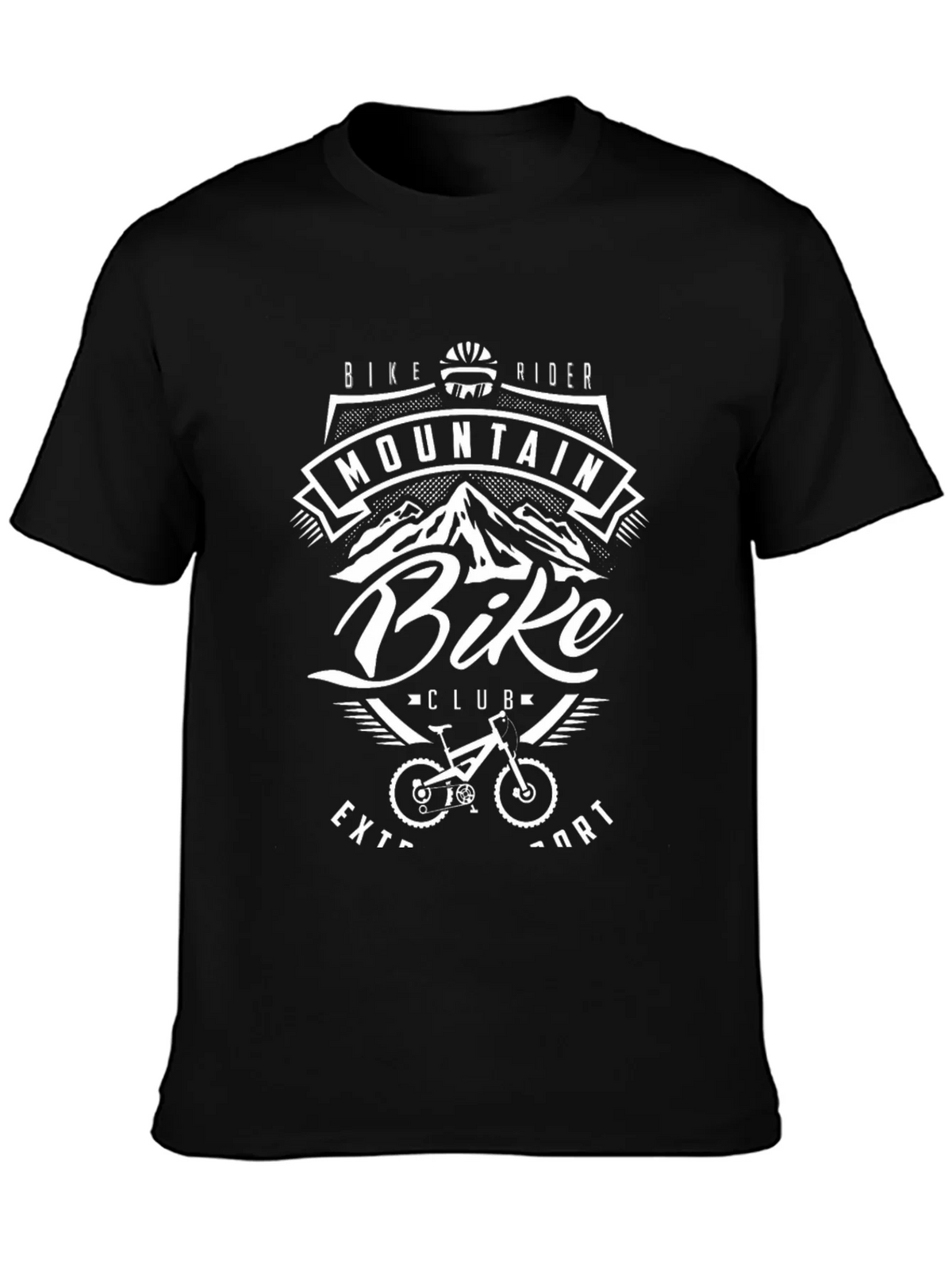 Mountain Bike Club Black T-Shirt product image 3