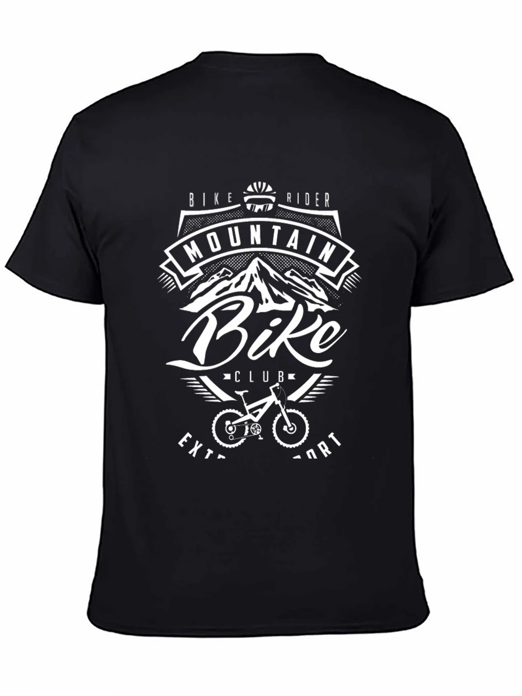 Mountain Bike Club Black T-Shirt product image 4
