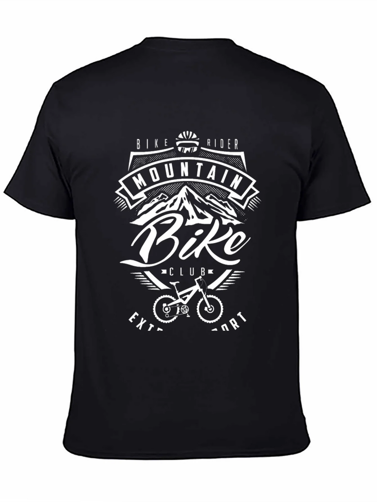 Mountain Bike Club Black T-Shirt product image 4