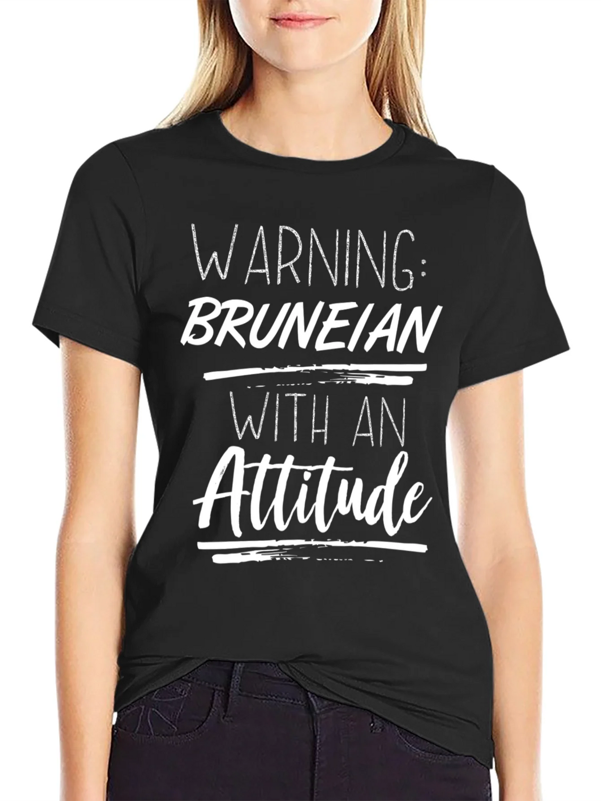 Warning: Bruneian with an Attitude T-Shirt product image 2